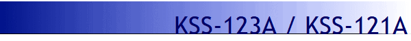 KSS-123A / KSS-121A