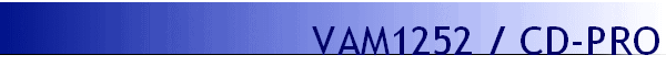 VAM1252 / CD-PRO